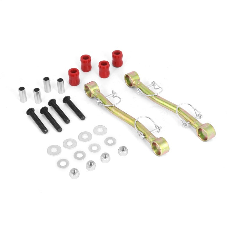 Rugged Ridge Front Sway Bar End Links 4 Inch Lift 07-18 Jeep Wrangler - 18321.21 for 2007-2018 Jeep Wrangler - front view