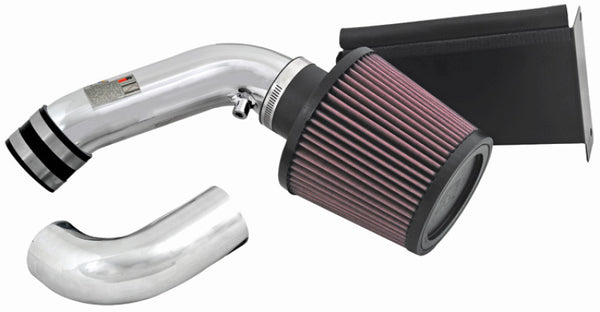 K&N 02-06 Mini Cooper S (Will NOT fit base model) Polished Typhoon Short Ram Intake - 69-2021TP for 2002-2007 Mini Cooper - f