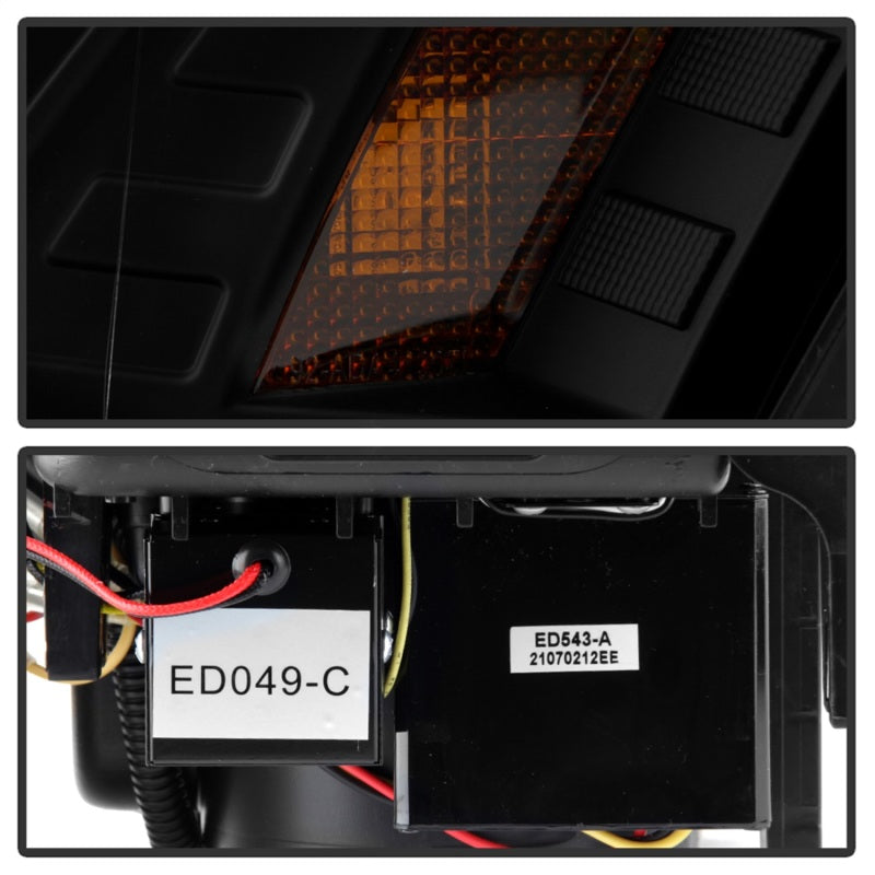 Spyder 13-16 Audi A4/S4 Halogen Model Only High-Power LED Headlights - Black PRO-YD-AA413HALAP-BK - 5088345