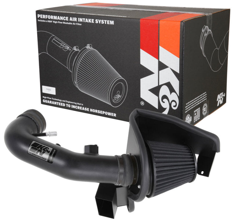 K&N 11-14 Ford Mustang GT 5.0L V8 Black Performance Intake Kit - 71-3527