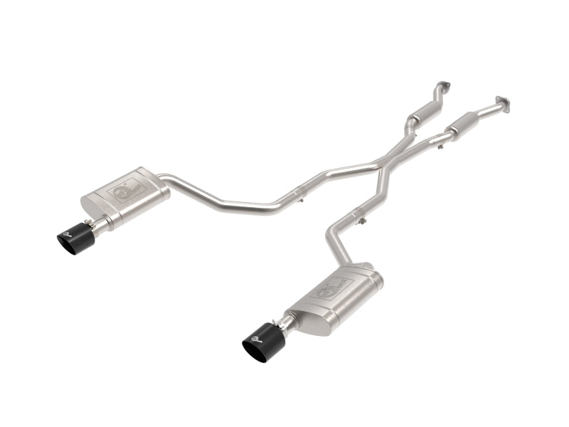 aFe 11-21 Dodge Durango V6-3.6L / V8-5.7L MACH Force-Xp 304 SS Cat-Back Exhaust System w/ Black Tip - 49-32086-B