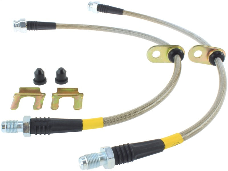 StopTech Stainless Steel Front Brake Lines 13+ Ford Focus ST - 950.61020