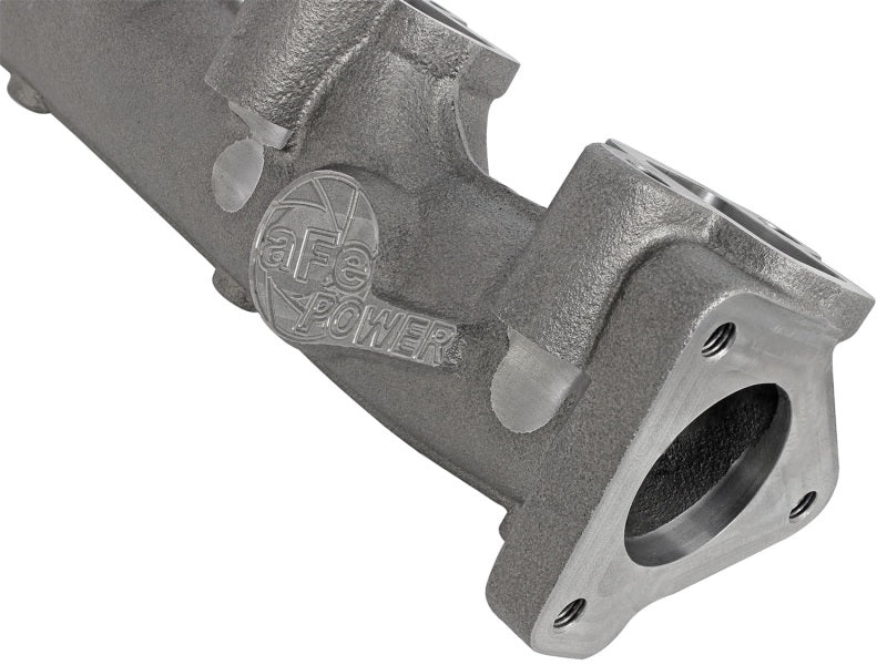 aFe Power BladeRunner Ported Ductile Iron Exhaust Manifold 01-16 GM Diesel Trucks V8-6.6L (td) - 46-40024