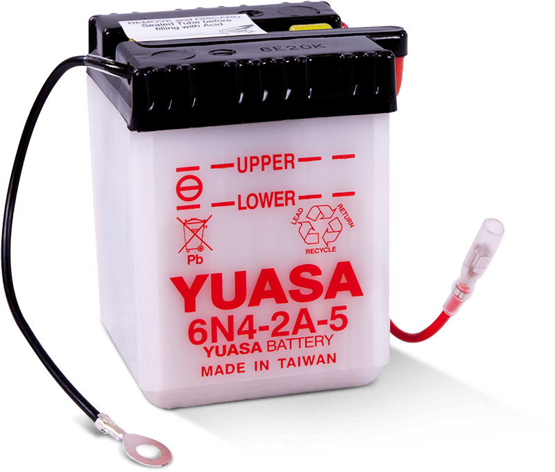Yuasa 6N4-2A-5 Conventional 6 Volt Battery - YUAM2645A