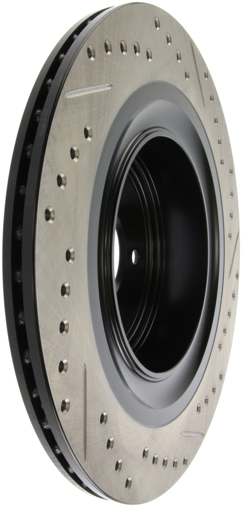 StopTech Infiniti G37 / Nissan 370Z SportStop Slotted &amp; Drilled Rear Right Rotor - 127.42101R