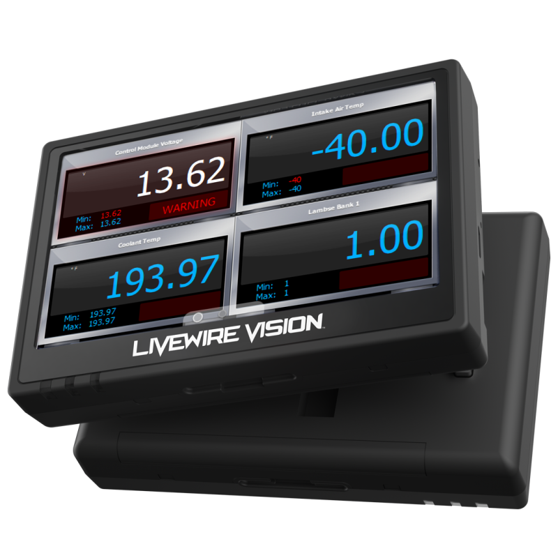 SCT Performance Livewire Vision Performance Monitor (for 1996+ Ford Vehicles) - 5015PWD