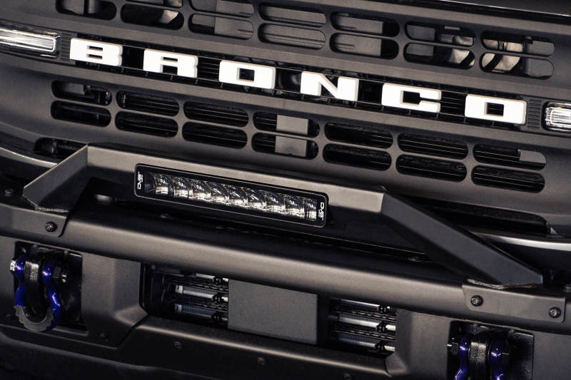 DV8 Offroad 21-22 Ford Bronco Factory Modular Front Bumper Bull Bar - LBBR-04