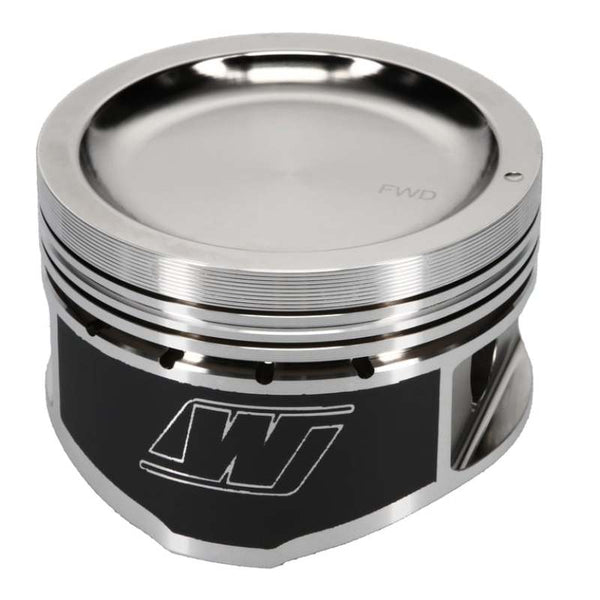 Wiseco Nissan KA24 Dished 9:1 CR 90MM Piston Shelf Stock Kit - K586M90 for 1995-1998 Nissan 240SX - front view