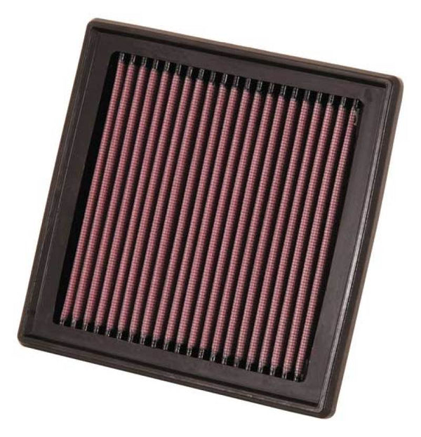 K&N 07-09 350z/370z/G35/G37 Drop In Air Filter - 33-2399 for 2007-2013 INFINITI G - front view