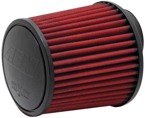 AEM 5.5in Base OD x 4.75in Top OD x 5in Height Conical DryFlow Air Filter - 21-202DOSK by AEM Induction - front view