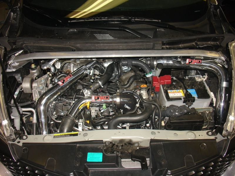 Injen 11-15 Nissan Juke 1.6L Turbo 4 cyl (incl Nismo) Black Upper Intercooler Pipe Kit - SES1900ICPBLK