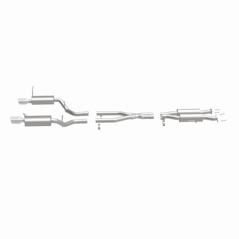 MagnaFlow 11-12 Dodge Durango V8 5.7L Dual Split Rear Exit Stainless Cat Back Performance Exhaust - 15068