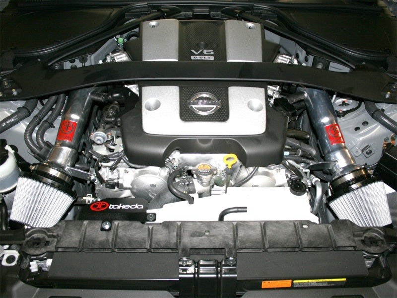 aFe Takeda Stage-2 Pro DRY S Cold Air Intake System Nissan 370Z 09-17 V6-3.7L - TR-3009P