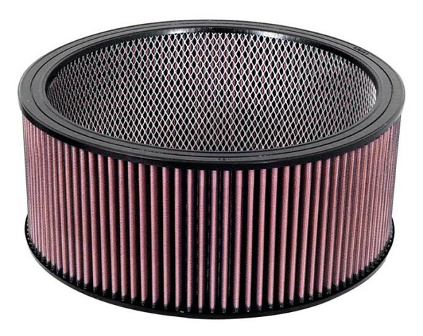 K&N Custom Air Filter 14in OD / 12in ID / 6in Height - E-3770 by K&N Engineering - front view