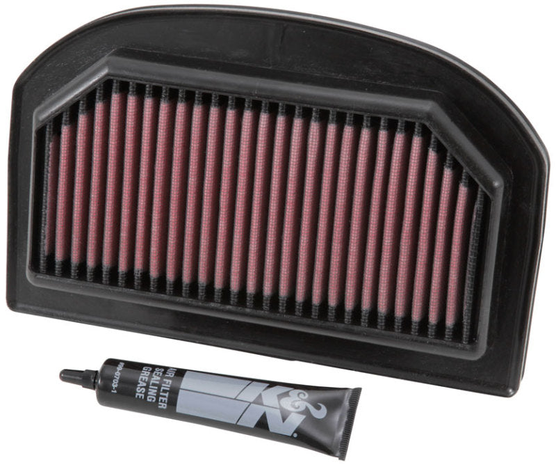 K&N 12-13 Triumph Tiger Explorer Replacememt Air Filter - TB-1212 for 2012-2016 Triumph Tiger Explorer - front view