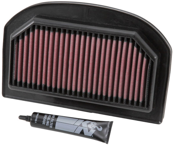 K&N 12-13 Triumph Tiger Explorer Replacememt Air Filter - TB-1212 for 2012-2016 Triumph Tiger Explorer - front view