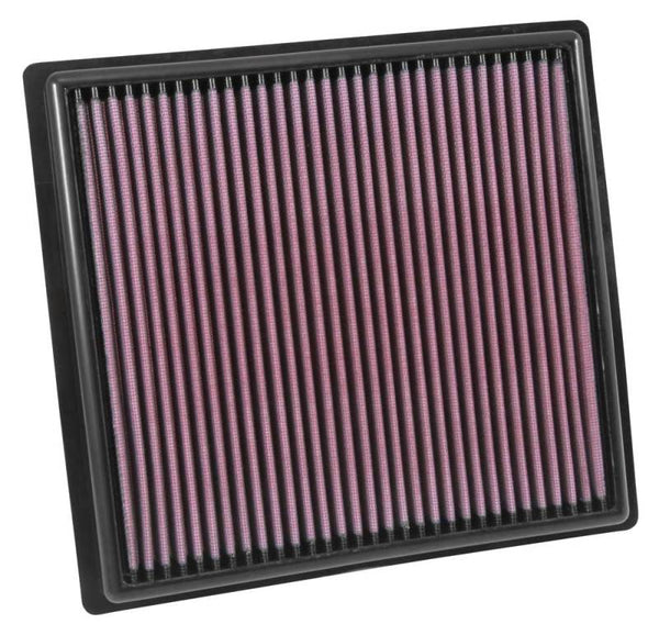 K&N Replacement Panel Air Filter for 2015 Chevrolet Colorado 2.5L - 33-5030 for 2015-2022 Chevrolet Colorado - front view