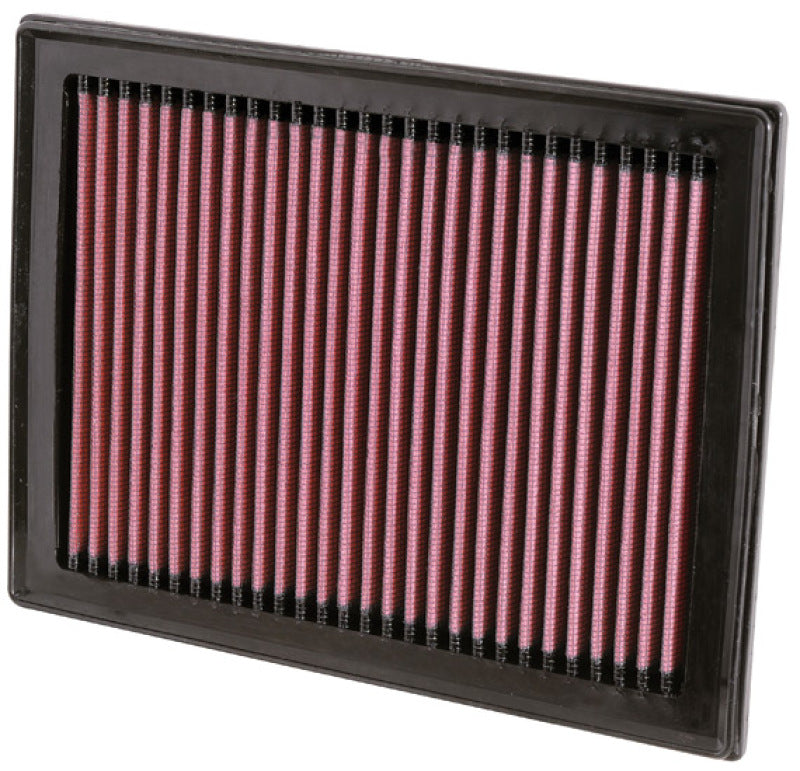 K&N 08 Nissan Sentra 2.5L Drop In Air Filter - 33-2409 for 2007-2019 Nissan Sentra - front view