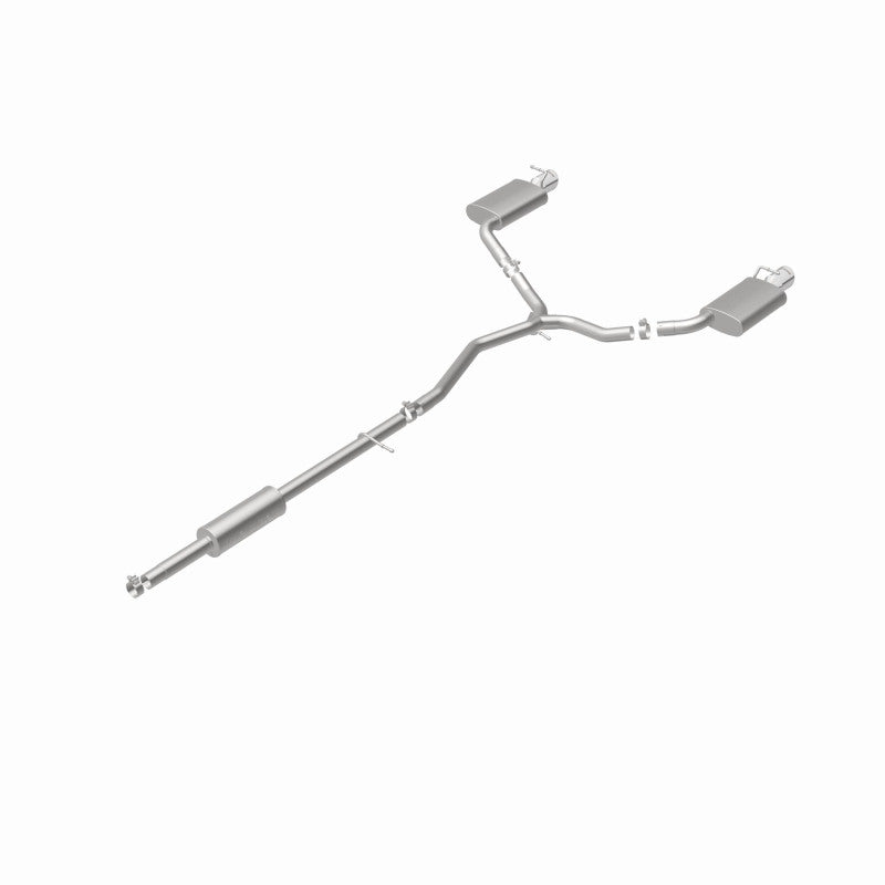 MagnaFlow 11-13 Ford Explorer V6 3.5L SS Catback Exhaust Dual Split Rear Exit w/ 3.5in SS Tips - 15467