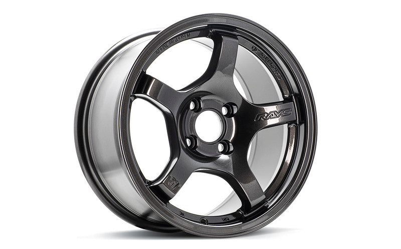 Gram Lights 57CR 15x8.0 +28 4-100 Super Dark Gunmetal Wheel - WGCRE28AH8