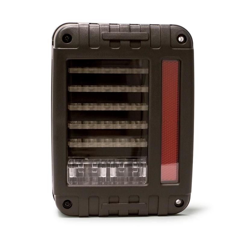 DV8 Offroad 07-18 Jeep Wrangler JK Octagon LED Tail Light - TLJK-02