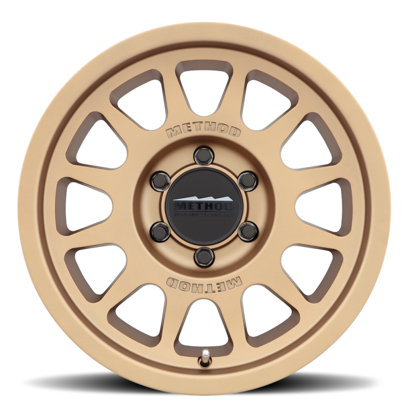Method MR703 17x8.5 0mm Offset 6x135 87mm CB Method Bronze Wheel - MR70378516900