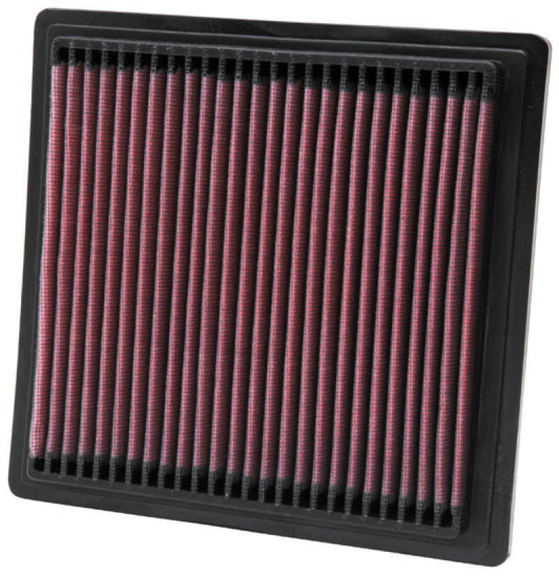 K&N 95-01 Honda Civic 1.5L/1.6L / 95-02 Honda CR-V 2.0L Drop In Air Filter - 33-2104 for 1996-2000 Honda Civic - front view