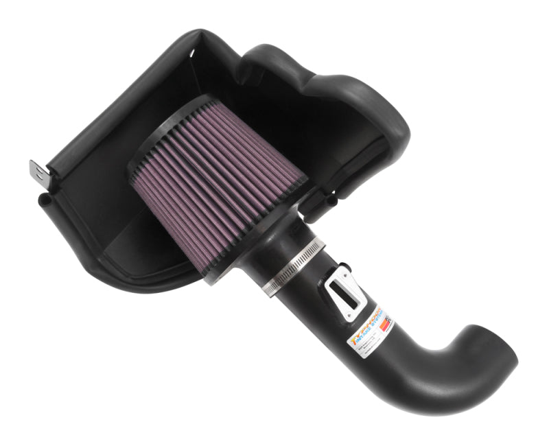 K&amp;N 2015 WRX Black Typhoon Short Ram Intake - 69-8006TTK