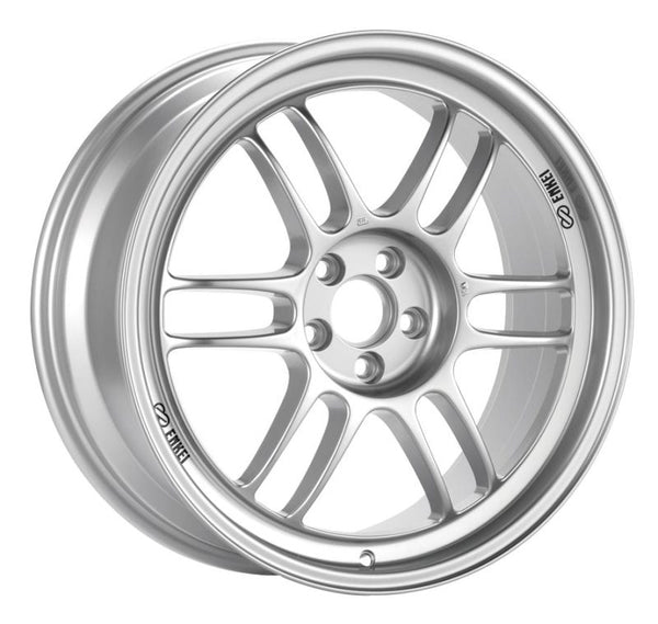 Enkei RPF1 18x9.5 5x114.3 38mm Offset 73mm Bore Silver Wheel 350z/G35 - 3798956538SP by Enkei