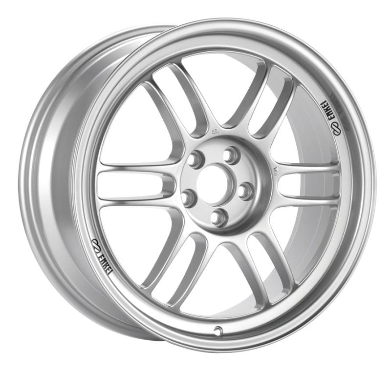 Enkei RPF1 18x9 5x112 35mm Offset 66.5mm Bore Silver Wheel - 3798904435SP
