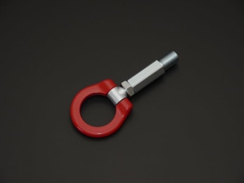 Cusco Steel Folding Swivel Joint Tow Hook - Red - Front &amp;amp; Rear for Mazda MX-5, RX-8 - 460 017 F