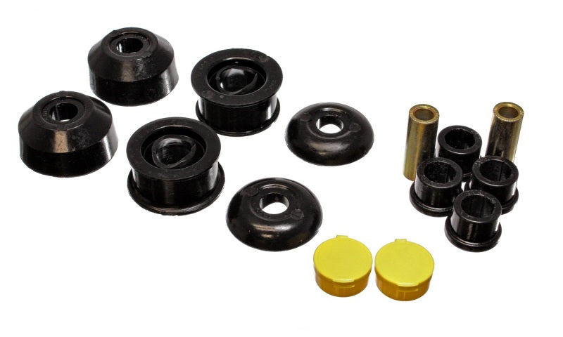 Energy Suspension 05-07 Scion tC / 03-06 Toyota Corolla/Matrix Black Front Control Arm Bushing Set - 8.3120G