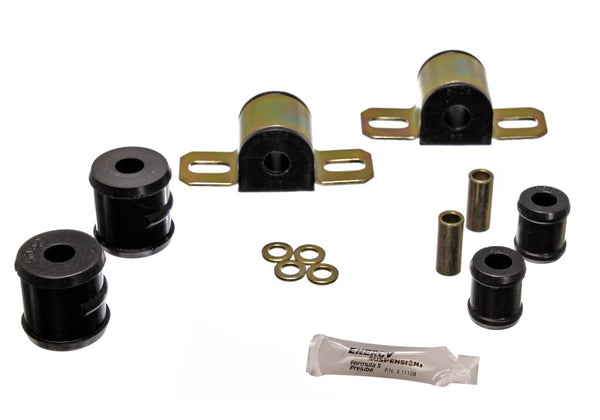 Energy Suspension 67-81 Camaro Black 3/4 inch Bar One Bolt Clamp Style Rear Sway Bar Bushing Set - 3.5109G for 1967-1981 Chev