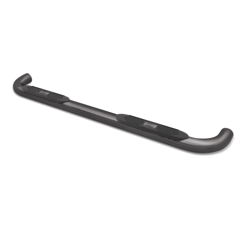 Lund 03-09 Dodge Ram 2500 Quad Cab 4in. Oval Curved Steel Nerf Bars - Black - 23475771