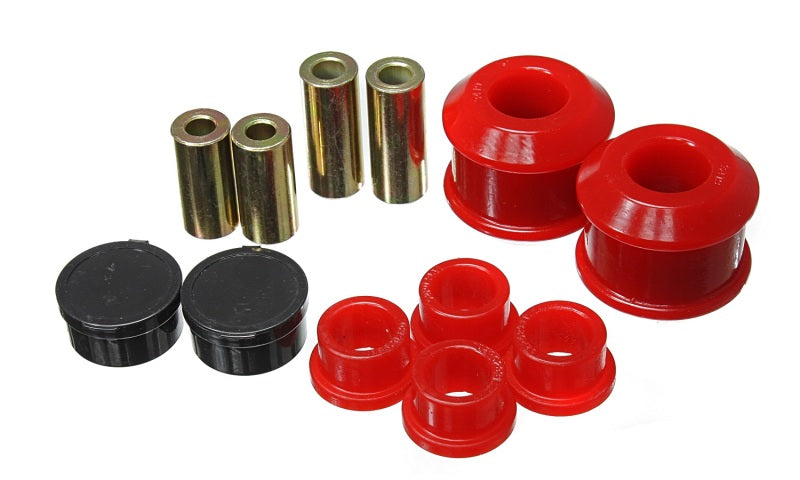Energy Suspension 06-11 Honda Civic Red Front Control Arm Bushing Set - 16.3122R for 2006-2011 Honda Civic - front view