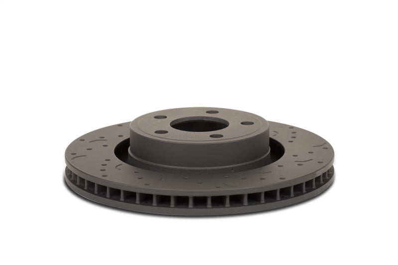 Hawk Talon 2013 Ford Mustang Base Drilled and Slotted Rear Brake Rotor Set - HTC4051