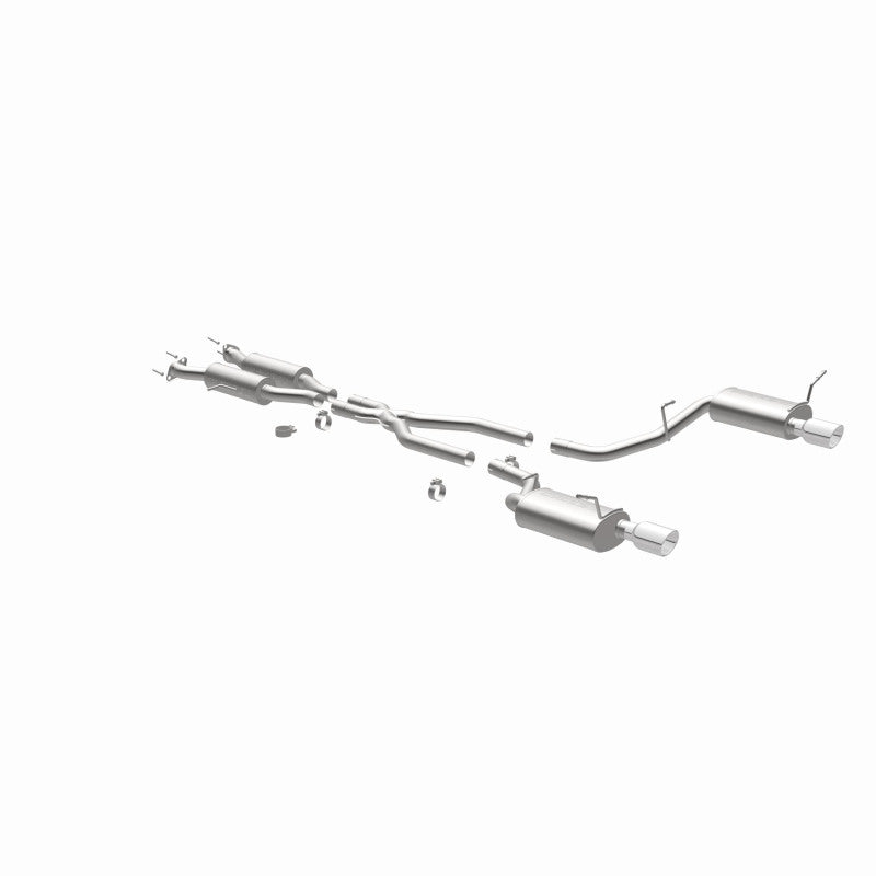 MagnaFlow 11-12 Dodge Durango V8 5.7L Dual Split Rear Exit Stainless Cat Back Performance Exhaust - 15068