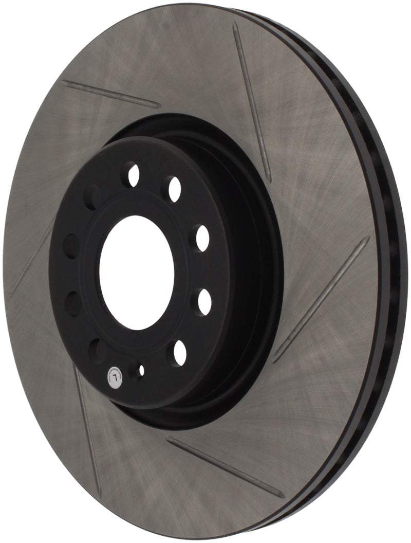 StopTech VW Mk7 Golf GTI non PP Power Slot Slotted Rotor - Front Left - 126.33098SL