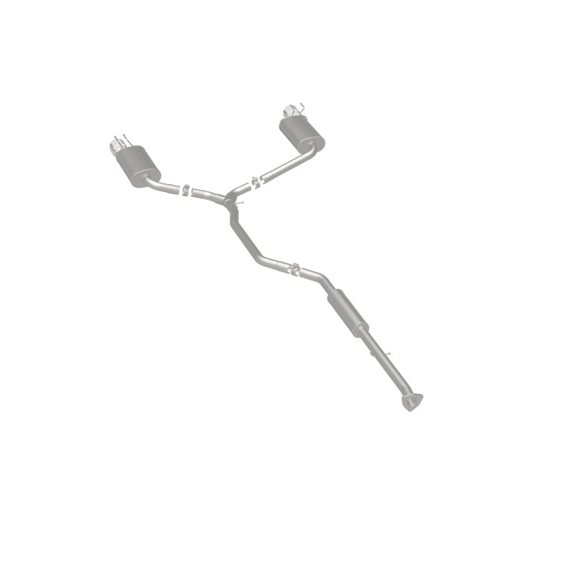 MagnaFlow Sys C/B 2015 Honda Accord 3.5L V6 2.5in SS Dual Split Rear Polished 4.5 Tip - 19181