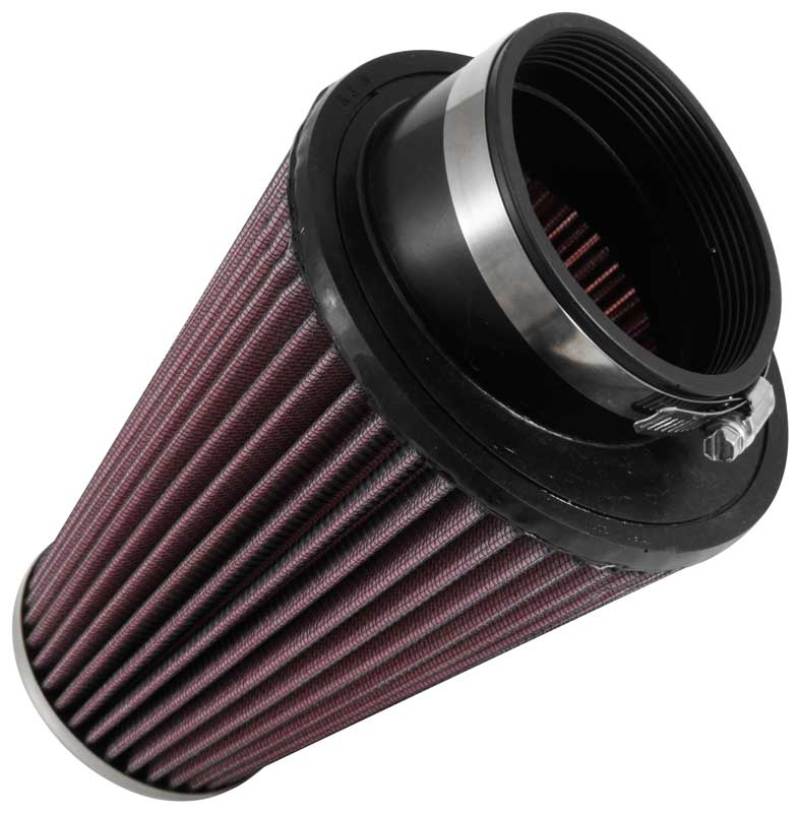 K&N Uni Oval Tapered Air Filter 3.5in 10 Deg. Flg / 3.25in T OW / 4.5in T OL / 5.75in B / 7in H - RF-1033