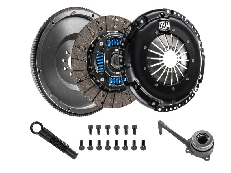 DKM Clutch 2.0 VW/Audi A3 FSI 6 Bolt Sprung Organic MB Clutch w/Steel Flywheel (440 ft/lbs Torque) - MB-034-062