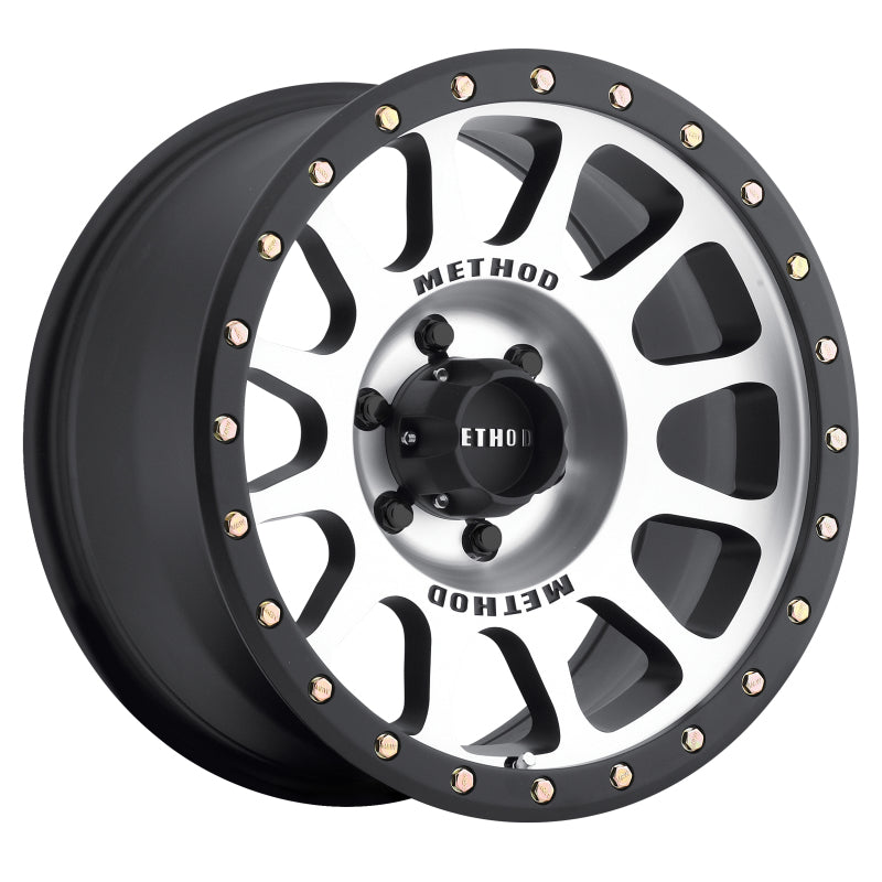 Method MR305 NV 17x8.5 0mm Offset 6x135 94mm CB Machined/Black Street Loc Wheel - MR30578516300