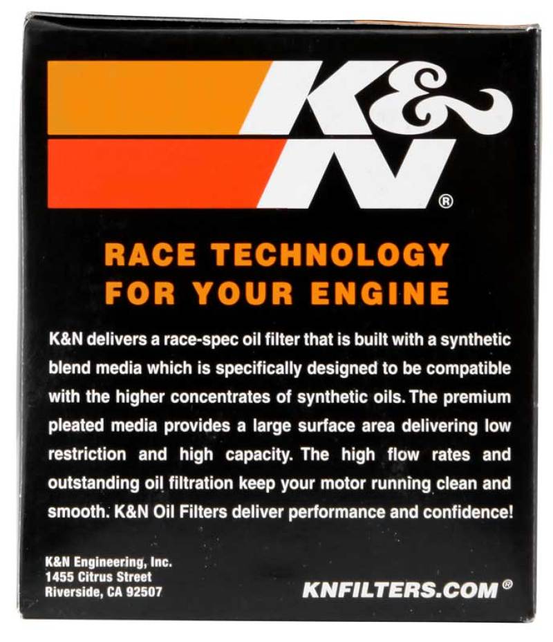 K&N Honda / Kawasaki 3.25in OD x 3.719in H Oil Filter - KN-202