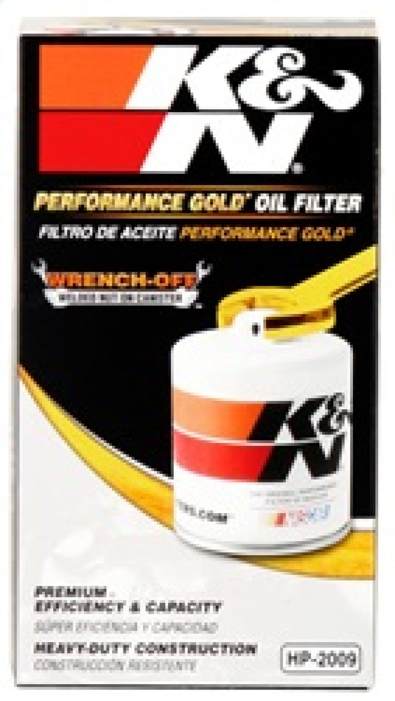 K&N 03-05 Neon SRT-4 / Lotus Elise Performance Gold Oil Filter - HP-2009