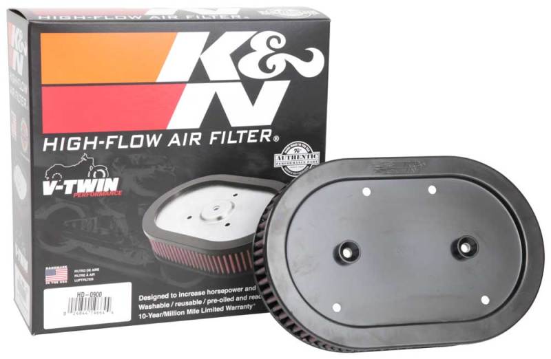 K&N 88-12 Harley Davidson Sportster Screamin Eagle Element Replacement Air Filter - HD-0900