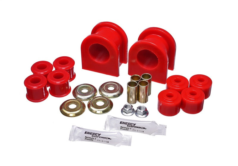 Energy Suspension 89-11 Ford F53 Motorhome Red 36mm Rear Sway Bar Bushing Set - 40.5023R by Energy Suspension - front view