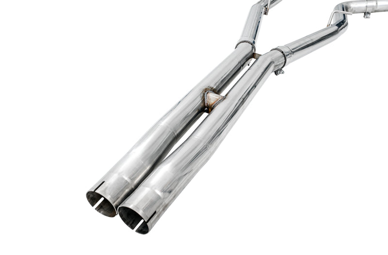 AWE Tuning 2015+ Dodge Charger 6.4L/6.2L SC Non-Resonated Touring Edition Exhaust - Silver Tips - 3020-32056