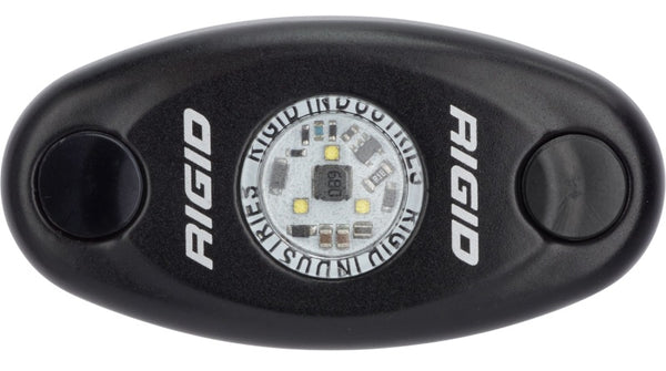 Rigid Industries A-Series Light - Black - Low Strength - Cool White - 480033 by Rigid Industries - front view