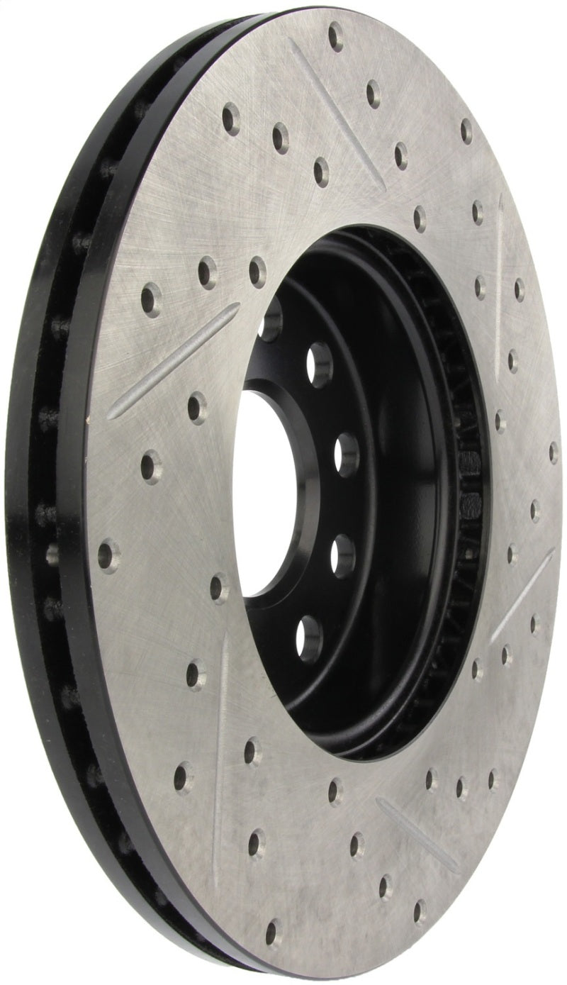 StopTech Slotted &amp; Drilled Sport Brake Rotor - 127.33110R