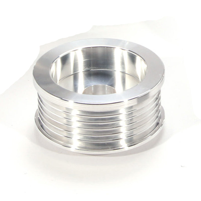 BBK 86-93 Mustang 5.0 Underdrive Pulley Kit - Lightweight CNC Billet Aluminum (3pc) - 1553
